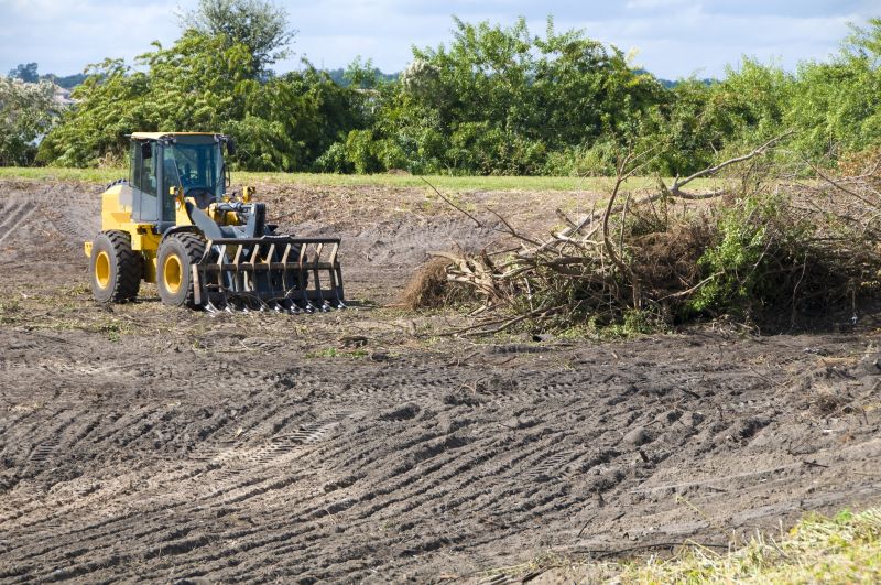 Land Clearing Equipment Ready
